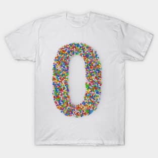 Sweet sprinkles - letter V T-Shirt